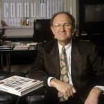 20-03-1992 Joop van den Ende at studio Aalsmeer Photo: Govert de Roos/Connu